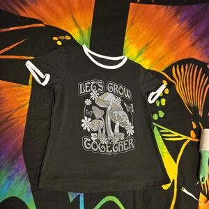 Ardene Mushroom Print Tshirt